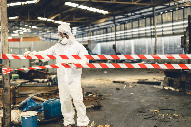 Professional Trauma Scene Cleanup technician working in Warner, NH